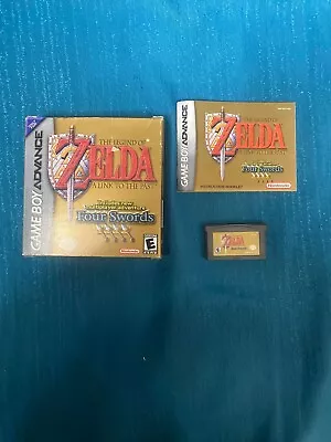 Zelda: A Link To The Past Four Swords NINTENDO GameBoy Advance COMPLETE • $40