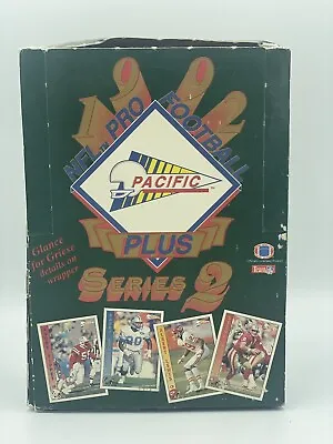 1992 Pacific NFL Pro Football Plus Series 2 Wax Box • $34.99