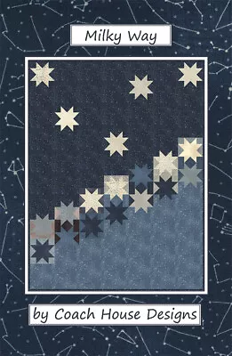 Quilt Pattern MILKY WAY Moda COACH HOUSE Astra LAYER CAKE FRIENDLY • $9