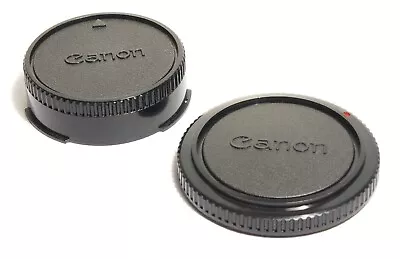 Original Canon FD Body Cap And Canon Rear Keeper  - Mint. • £9.95