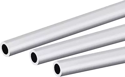 6063 Aluminum Round Tube 12Mm OD 8Mm Inner Dia 250Mm Length Pipe Tubing 3 Pcs • $17.45