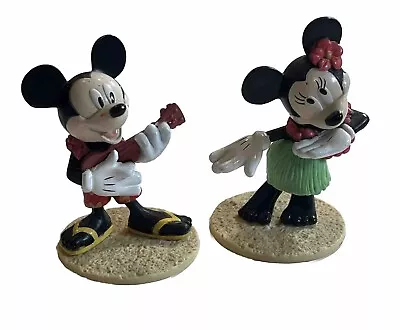 Mickey And Minnie Mouse Disney Hawaii Hula Figures DecoPac Disney • $12.99