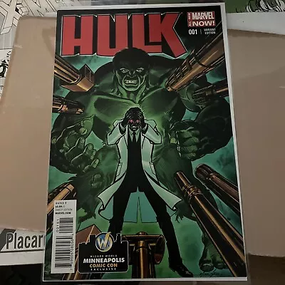 Hulk #1 Comic Marvel VARIANT Wizard World Minneapolis Color Mike Grell Mark Waid • $9