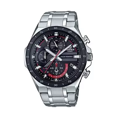 Casio Men's Edifice Quartz Watch With Stainless-Steel Strap Silver 28.5 (Model • $156.75