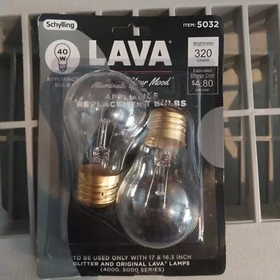 5032-6 40-Watt Replacement 2-Pack 16.3 And 17 Inch Lamps Light Bulb 2 Pack • $18