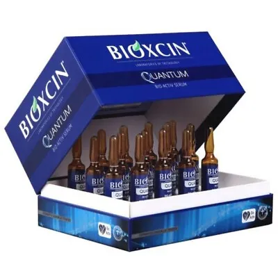 $34.90 • Buy Bioxcin Quantum Bio-Activ Peptides Serum 15x6 Ml B11 Anti Hair Loss Treatment