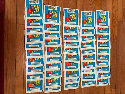 Fifty Wacky Packages Series 15 Blue Wrappers - 21 Fold • $50