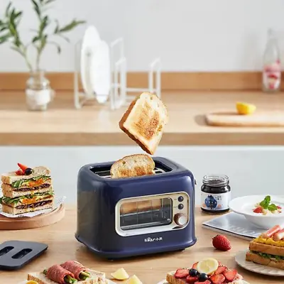 $88 • Buy BEAR Double Slots Bread Toaster With Glass Window