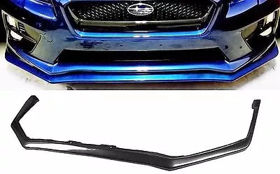 $179.40 • Buy V LIMITED STYLE FRONT LIP SPOILER URETHANE BUMPER FITS 2015-2017 IMPREZA WRX STi
