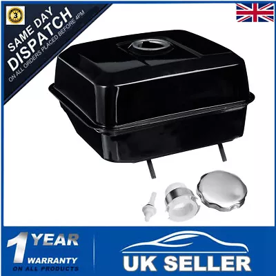 Fuel Petrol Tank With Cap & Filter Fits For Honda GX340 GX390 GX240 GX270 Black • £19.82