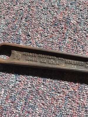 Old Heller Bros. 10  Masterwrench - Horse Logo Patented 1925/1927 • $19.30