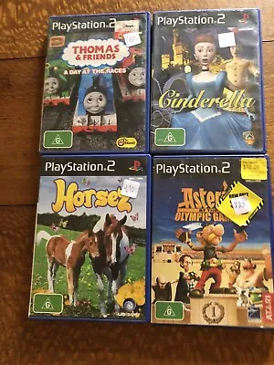 $35 • Buy Ps2 Lot Of 4 Games For Kids Playstation 2 Pal Free Post  G Or PG Rating