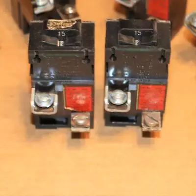 $10.16 • Buy One Lot Of 2 Pushmatic P115 1 Pole 15 Amp Circuit Breaker