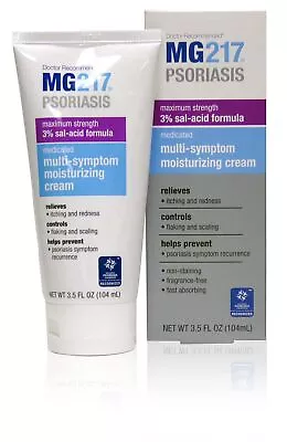 MG217 Medicated Moisturizing Psoriasis Cream With 3% Salicylic Acid • $17.91