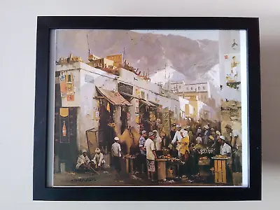 David Shepherd Print 'Street Scene In Aden' FRAMED • £21