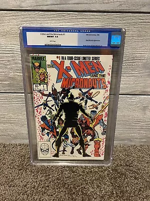 X-men And The Micronauts #1 Cgc 9.8 White Pages // New Mutants App Marvel 1984 • $89.99