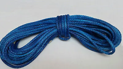 UHMwPE Rope 5/16 X125ft (Synthetic Winch Line Replacement Rope 12000lb Tensile)  • $105