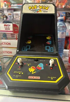 Vintage 1981 Coleco Pac-Man Midway Mini Arcade Tabletop Game WORKS GREAT • $160