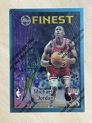 1995-96 Topps Finest Dish And Swish Michael Jordan/Scottie Pippen #DS4 💎💎💎💎 • $400