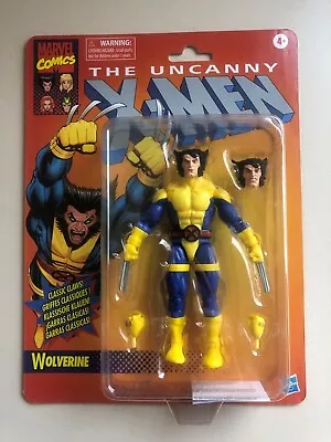 Marvel Legends Retro 6  Figure X-Men Classic Series 2  Wolverine • $19.99