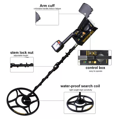 Treasure Hunter Waterproof Metal Detector Underground Explorer Coin Gold Finder • $114.99