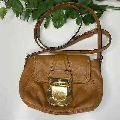 Michael Kors Charlton Crossbody Bag Purse * Camel Brown • $50