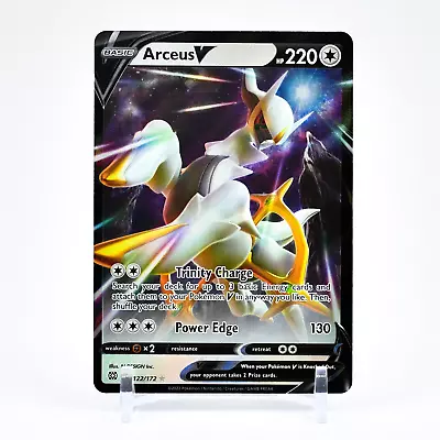 $4.75 • Buy Arceus V - 122/172 Brilliant Stars Ultra Rare Pokemon - NM/MINT
