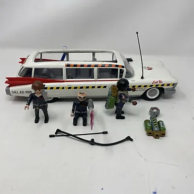 Playmobil 9220 Ghostbusters Ecto 1 Play Set With Accessories Parts Missing • £20