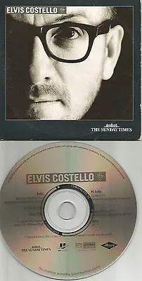 ELVIS COSTELLO Europe PROMO CD W/ UNRELEASED & LIVE & VIDEO TRX USA Seller 2002 • $24.99