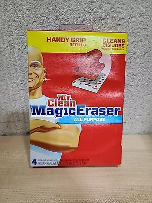 Mr. Clean Magic Eraser Handy Grip All Purpose Refills - 1 Box (4 Refills) NEW • $9.95