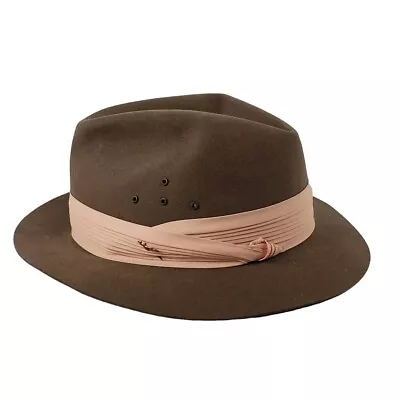 Dorian Mini Safari Hat Made In South Africa For Hunting World Of NY Size 7 5/8 • $99.94