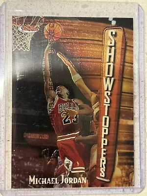 1998 Topps Finest Showstoppers #271 Michael Jordan With Coating • $11.99