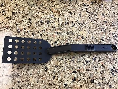 Vtg T-Fal Black Nylon Slotted Holes Spatula Turner Canada Flipper 13  • $12