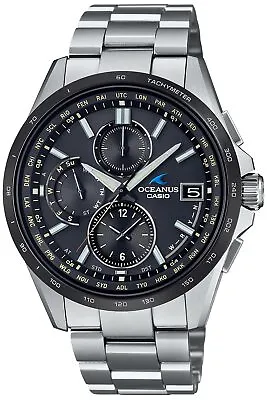 CASIO Oceanus OCW-T2600J-1AJF Classic Line Solar Radio Men Watch Titanium NEW • $589.98