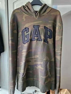 Men's Gap Camouflage Hoodie Size L Large • £6.99