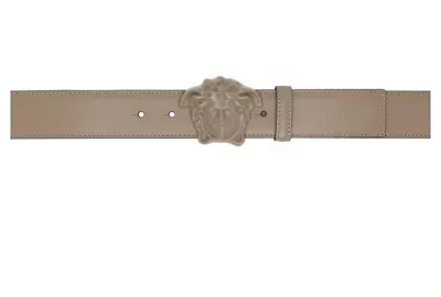 $595 Mens VERSACE La Medusa Taupe Belt Size 85 30US Brand New • $199.99