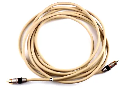 MonsterBass 300 Subwoofer Cable 13ft (4M) Gold RCA Solid Core High Performance • $27.50