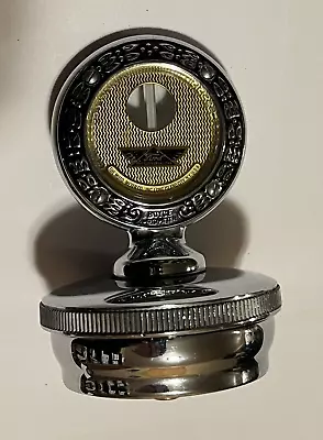 Model A Ford Boyce Motometer Flip Top Radiator Cap With Temperature Gauge Wreath • $149.95