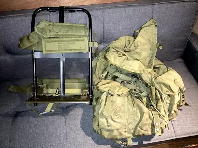 Alice Field Pack Frame & Field Pack With Shelf Cargo Support  US Military LC II • $119.99