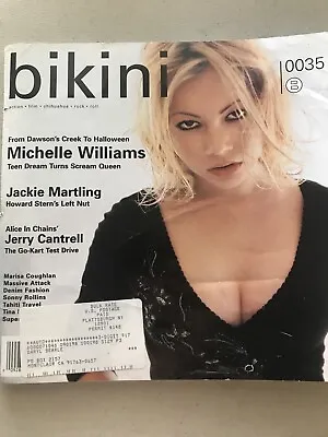 Bikini Magazine Michelle Williams Alice In Chains Jerry Cantell Jackie Martling • $13.99