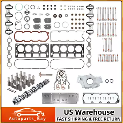 Cam LS7 Lifters Valley Cover Oil Pump Turn Off AFM Kit For Silverado Chevy 5.3L • $467.99