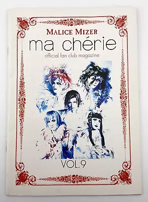 Malice Mizer Official Fan Club Bulletin Ma Cherie Vol. 9 • $45