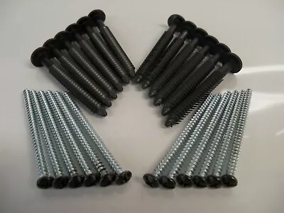 (500+) Black Vinyl Shutter Fasteners / Plugs / Screws  42+ Kits Of 12  • $129.95