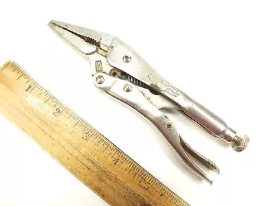 Vise Grip Tools 6  Long Needle Nose Jaw Locking Pliers Usa - 6ln Vice Grips • $13.50