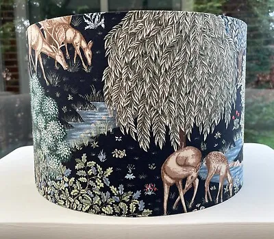 William Morris Lampshade Brook Tapestry Deer Forest Lamp Shade Lightshade • £30