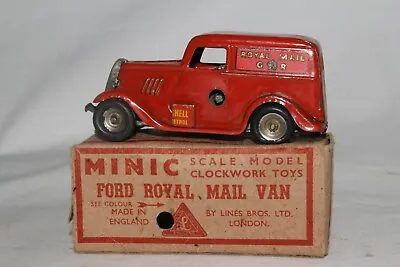 1930's Triang Minic Ford Royal Mail Van With Original Box • $149.90