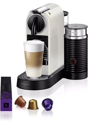 £198 • Buy Nespresso By Magimix 11319 Citiz & Milk Pod Coffee Machine 1710 Watt White