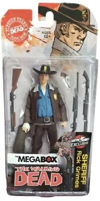 The Walking Dead Sheriff Rick Grimes Action Figure McFarlane Sealed Clean • $22.95
