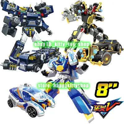 Tobot V Galaxy Detectives 8  Transform Figure Boys Toy Car Truck Vehicle Robot • $26.12