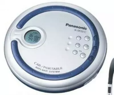 Rare Panasonic Personal Portable Car CD Player - VGC (SL-SX321CP-K) • £129.99